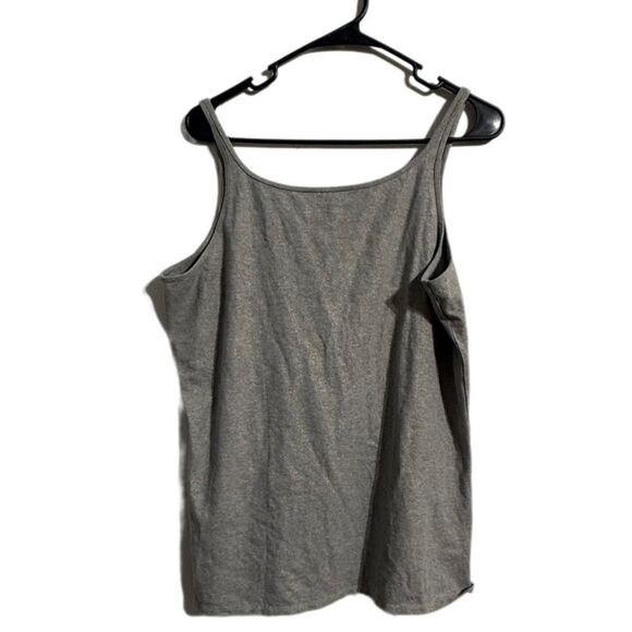 Eddie Bauer Heather Gray Tank Top - Picture 3 of 5